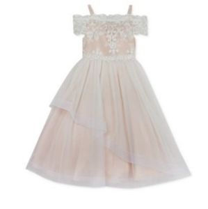 Rare Edition little girls overlay dress-size 5